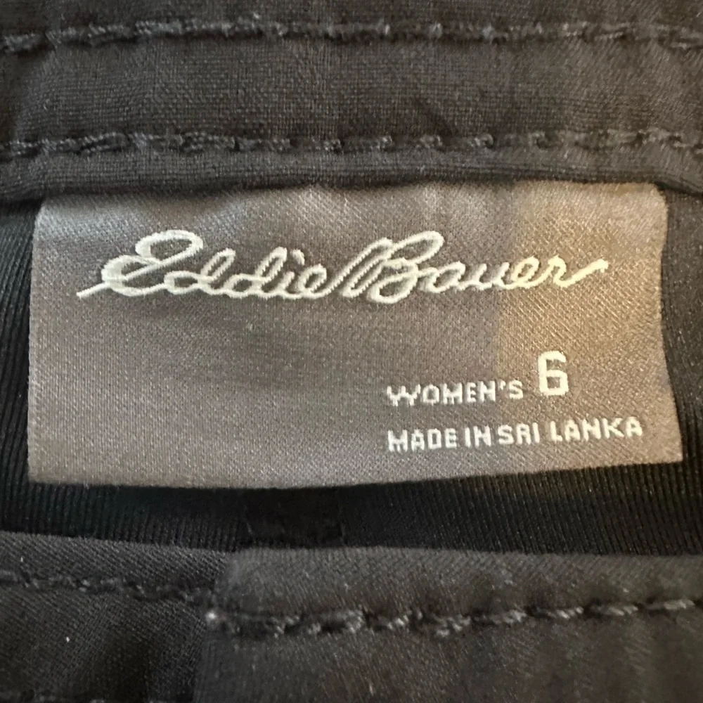 UEC EDDIE BAUERr Adventurer 2.0 Active Skirt Skort Black Women's Size 6